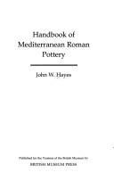 Handbook of Mediterranean Roman pottery