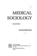 Cover of: Medical sociology