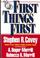 Cover of: First things first