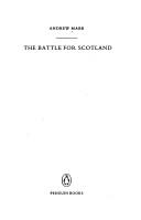 Cover of: The battle for Scotland by Andrew Marr