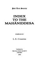 Index to the Mahāniddesa