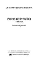 Cover of: didactique des langues