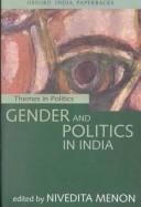 Cover of: Gender and politics in India