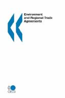 Cover of: Environment and regional trade agreements. |