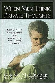 Cover of: When men think private thoughts