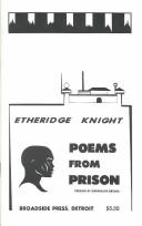 Poems from prison by Etheridge Knight
