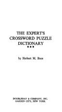 Cover of: The expert's crossword puzzle dictionary