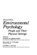 Cover of: Environmental psychology by Proshansky, Harold M.