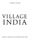 Cover of: Village India