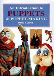 Cover of: Introduction to Puppets and Puppet-Making