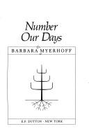 Cover of: Number our days