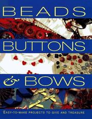 Cover of: Beads, Buttons & Bows