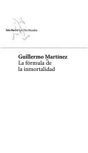 Cover of: fórmula de la inmortalidad