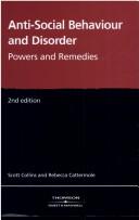 Anti-social behaviour and disorder : powers and remedies