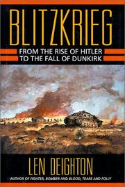 Cover of: Blitzkrieg: From the Rise of Hitler to the Fall of Dunkirk