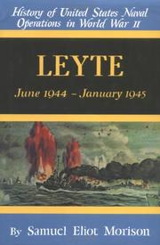 Leyte by Samuel Eliot Morison