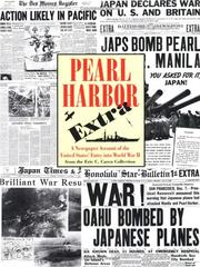 Cover of: Pearl Harbor Extra: A Newspaper Account of the United States' Entry into World War II