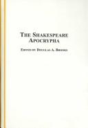 Cover of: The Shakespeare Apocrypha: Volume XVI Shakespeare Yearbook