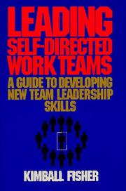 Cover of: Leading self-directed work teams