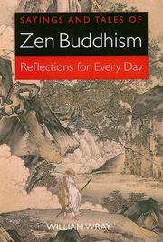 Cover of: Sayings and Tales of Zen Buddhism: Reflections for Every Day