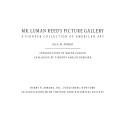 Luman Reed's picture gallery by Foshay, Ella M.