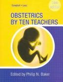 Cover of: Obstetrics by ten teachers.