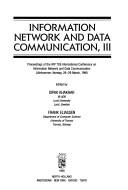 Information network and data communication, III : proceedings of the IFIP TC6 International Conference on Information Network and Data Communication, Lillehammer, Norway, 26-29 March 1990