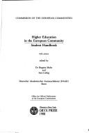 Cover of: Higher Education in the European Community: Student Handbook
