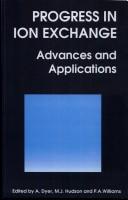 Progress in ion exchange : advances and applications