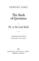 Cover of: Book of Questions by 