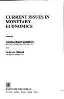 Current trends in monetary economics