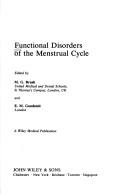 Functional disorders of the menstrual cycle