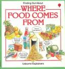 Cover of: Where food comes from