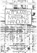 Proceedings of the 4th International Conference on Automated Materials Handling