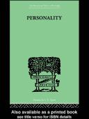 Cover of: Individual Differences: International Library of Psychology