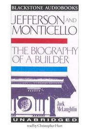 Cover of: Jefferson and Monticello (1166)