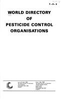 World directory of pesticide control organisation