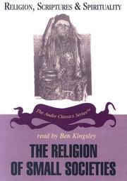 Cover of: The Religion of Small Societies (Religion, Scriptures, and Spirituality)