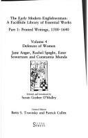 Cover of: The Early Modern Englishwoman: A Facsimile Library of Essential Works : Printed Writings, 1500-1640 |
