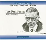 Cover of: Jean-Paul Sartre: Knowledge Products (Giants of Philosophy) (Library Edition)