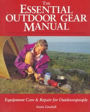 Cover of: The essential outdoor gear manual