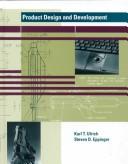Product Design and Development by Karl T. Ulrich, Steven Eppinger, Maria C. Yang
