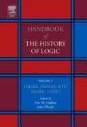 Cover of: Handbook of the history of logic