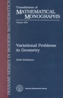 Variational Problems in Geometry (Translations of Mathematical Monographs) by Seiki Nishikawa