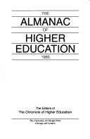 Cover of: The Almanac of Higher Education, 1995 (Almanac of Higher Education)