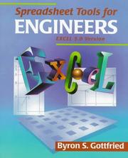 Cover of: Spreadsheet Tools for Engineers: Excel 5.0 Version