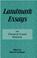 Cover of: Landmark essays on classical Greek rhetoric