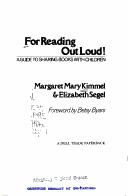 For reading out loud! by Margaret Mary Kimmel