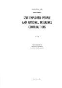 Self-employed people and national insurance contributions