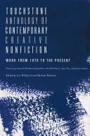 Cover of: Touchstone anthology of contemporary creative nonfiction: work from 1970 to the present